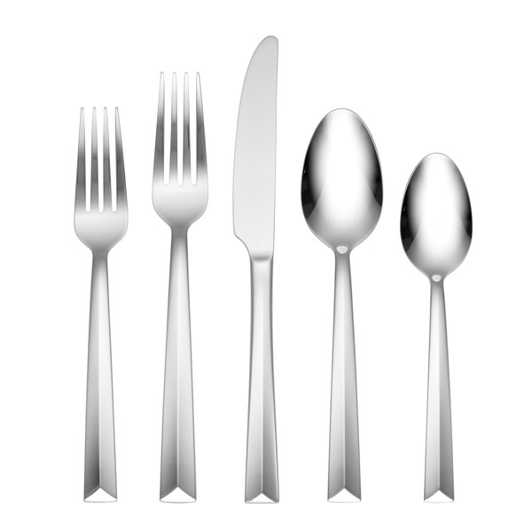 Hampton Stainless Steel Flatware Set Service for 4 Wayfair